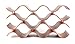 Birando Wave Wine Rack (12Bottle, Terra Cotta)