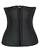 Waist Trainer Zipper Corset - Zip and Clip Long Torso Style - Latex or Powernet