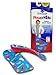 Powerstep boys Powerkids Insole, Blue, Youth Size 1.5-2.5 US