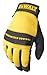 Dewalt DPG20M All Purpose Synthetic Leather Palm Spandex Back Velcro Wrist Work Glove, Medium primary