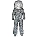 Lakeland ChemMax 3 TES Taped Level B Encapsulated Suit with Expanded Back and Back Entry, Disposable, Elastic Cuff, 2X-Large, Gray
