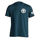 Divided We Fall Military Sniper Skull T-Shirt XX-Large Midnight