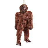 The Bridge Collection Bigfoot Christmas Ornament – Furry Sasquatch Decoration with Realistic Detail – Funny Tree Ornament for Cryptid and Mythical Creature Fans