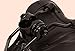 4UGoods Comfortable Bike Seat Standard Anatomic Soft Padded Relief MTB Bicycle Saddles (Black)
