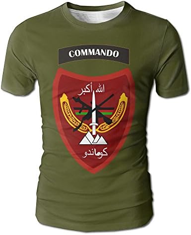 Afghan National Army Commando Corps Men Short Sleeve Tshirt Fashion T-Shirt