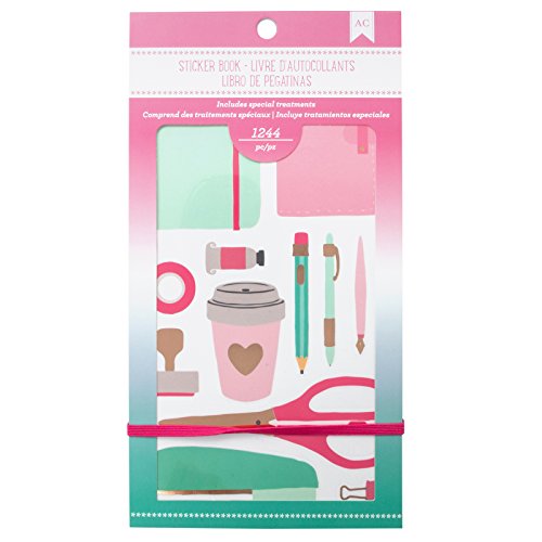 American Crafts 1230 Piece Calendaring Sticker Books, None