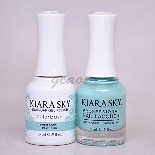 Kiara Sky Matching Gel Polish + Nail Lacquer 0.5oz Sweet Tooth by Kiara Sky