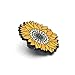 Yamalans Unisex Sunflower Brooch Pin Badge Enamel Backpack Jeans Decor Xmas Gift