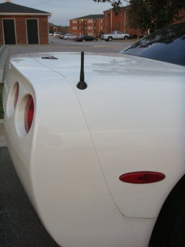 The Stubby Antenna Replacement | Chevy Corvette 1997-2004 | 4 inches | Made in USA | Installs in Seconds | Break, Chip, & Fade Resistant