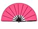 Amajiji Large Folding Fan Rave Fan Popping Fans for Line Dancing Clacking Fans for Boots On The Ground Dance,Party,Decoration,Festival