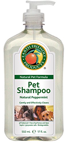 Earth Friendly Products Natural Pet Shampoo Natural Peppermint