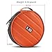 CD/DVD Portable Carry Wallet BUBM 32 CD Disc Capacity Waterproof Storage Case Compact and Easy to Store for Car Home and Travel Orange