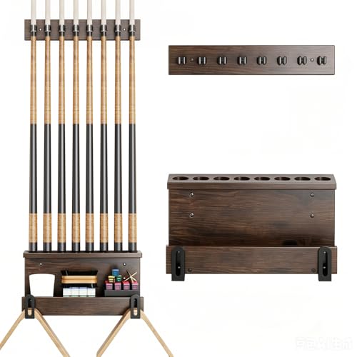 Large Pool Stick Holder Wall Mount