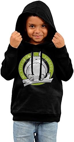 Tuiho My Neighbor Totoro Hooded Sweatshirt For Kids Black
