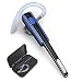 Bluetooth Headset, COMEXION Wireless Business Earpiece V4.1 Lightweight Noisy Suppression Bluetooth Earphone with Microphone for Phone/Laptop/Car（Blue+Case） primary