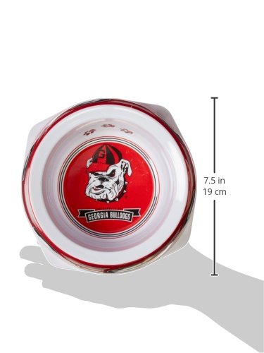 Sporty K9 Collegiate Georgia Bulldogs Pet Bowl, Small