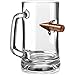 50 Cal Authentic Solid Copper Projectile Beer Mug with Handle