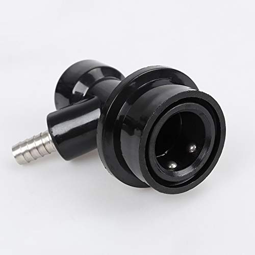 SODIAL 2 Pairs Homebrew Ball Lock Keg Disconnect Liquid And Gas Barbed Connectors Cornelius Corny Kegerator Beer