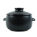 Korean Traditional Ceramic Rice Cooker with Lid, Earthenware Rice Cooker, Japanese Style Donabe Rice Cooker