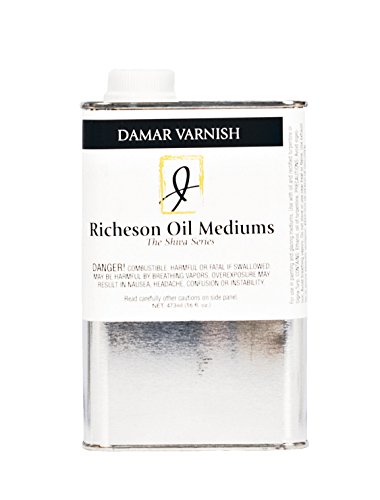Jack Richeson Damar Varnish, 1 pt, Clear
