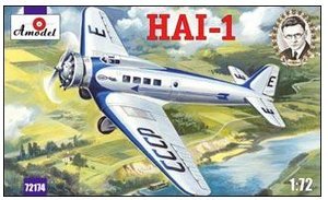 HAI-1 Soviet passenger aircraft 1/72 Amodel 72174