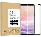 Galaxy Note8 Screen Protector,Wtbone [3D Curved Edge][Case Friendly] Ultra Clear 9H Hardness Tempered Glass Screen Protector Bubble-Free Film for Samsung Galaxy Note 8 2017, black