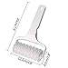 Dealglad Plastic Dough Bread Cookie Pie Pizza Pastry Lattice Roller Cutter Kitchen Baking Tool