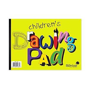 Silvine-A4-Childrens-Value-Drawing-Pad-20-sheets-of-80gsm-Bulky-Drawing-Paper-210-x-297mm Silvine A4 Children's Value Drawing Pad. 20 sheets of 80gsm Bulky Drawing Paper (210 x 297mm)