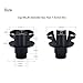 Car Cup Holder Expander, UMISKY 2 In 1 Multifunctional 2 Cup Mount Extender, Unique Design Soft Drink Can Coffee Bottle Stand Adjustable Detachable Ashtray Storage Bracket (2-IN-1)