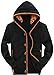 Wantdo Men's Button Hoodie Sweatshirts Jacket