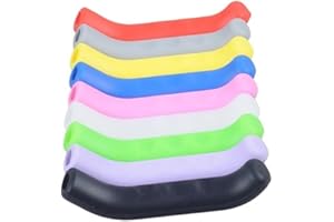 Silicone Brake Handle Cover for Mountain for Bike – Anti-Slip, Elastic 80mm Brake Lever Protector Sleeve, 2-Pack (Black/Green