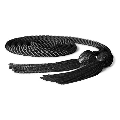 Single Graduation Honor Cord (Black)