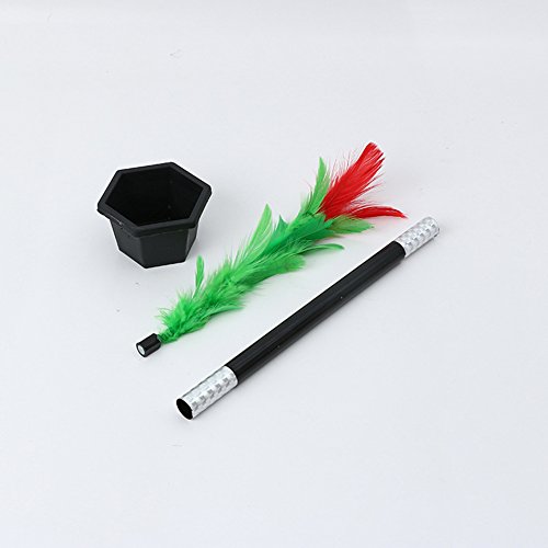 HsgbvictS Novelty & Gag Toys Magic Wand Comedy Funny Flower Magic Wand Trick Show Prop Party Celebration Magician ToolsMagic Tool, Flower Trick Show, Funny - Thumbnail 5