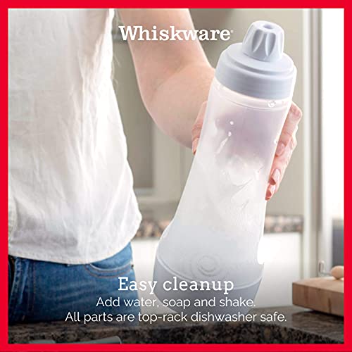 Whiskware Pancake Batter Bottle with BlenderBall Wire Whisk, Pancake
