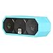 Altec Lansing IMW457-AB Jacket H2O 2 Bluetooth Speaker, IP67 Waterproof, Shockproof And Snowproof Rated And It Floats Rating, 8 Hours Of Battery, Ultra Portable, Compact Design, Aqua Blue