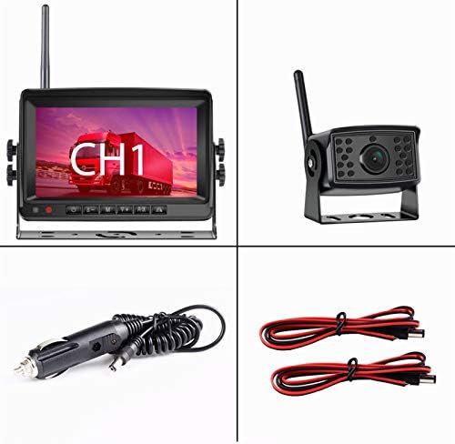 車のディスプレイ画面7 Irナイトビジョンリバースバックアップレコーダーwifiカメラ 実用的な自動車部品 Color Type1 Loober Com