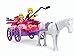 Ausini Fairyland Horse and Buggy Girls Building Bricks 117pc Educational Set – Best Gift for Girls