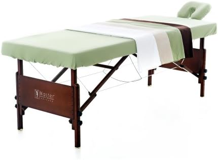 Microfiber Massage Table Sheet 3 Piece Set, Chocolate (BD6100C-Set)