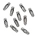 Beadaholique 10-Piece Stainless Steel Ball Chain Connector Clasps