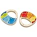 Hape Shake it Up Duo Set of 2 Rattles Kid's Wooden Musical Instrument