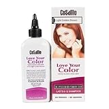 Love Your Color Cosamo Non Permanent Hair Color, Light Golden Brown