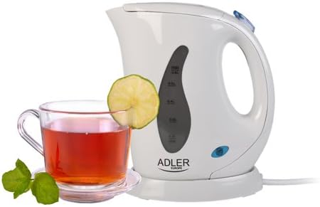 Adler HKK00186 AD 02 Bouilloire électrique, 760 W, 0.6 liters, Blanc - Cuisine A Vivre Adler HKK00186 AD 02 Bouilloire électrique, 760 W, 0.6 liters, Blanc