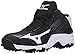 Mizuno Men's 9 Spike ADV Erupt 3 MID BK-WH-M, Black | White, 9 M US