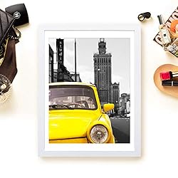 Emeyart 12x16 White Picture Frames Display 11x14