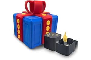 RTSQYCB Annoying Gift Box with Screws, Really Annoying Gift Box, Annoying Gift Box with Just for You Finger in a Box, Surprise Funny Prank Box (Blue Red,L+Finger Box)
