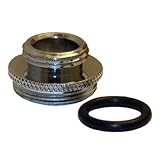 LASCO 09-1491 55/64-Inch Male Iron Pipe Faucet Aerator Adapter