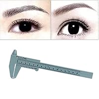 DZT1968 1PC Microblading Reusable Makeup Measure Eyebrow Guide Ruler Permanent Tools