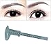 DZT1968 1PC Microblading Reusable Makeup Measure Eyebrow Guide Ruler Permanent Tools