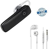 Captcha Bluetooth V4.1 Noise Cancellation Stereo Headset & Headphones with Heavy Bass for Android/iOS Devices (Color may vary)