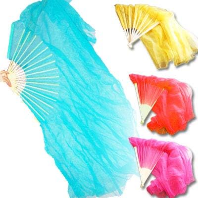 Amazon 華麗に舞う フレアー扇子 長いひらひらセンス 舞踊扇子 中国グッズ Rouishin0219 ピンク 和装小物 通販